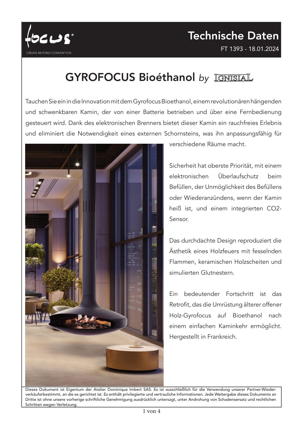 Datenblatt: Gyrofocus Bioethanol – Datenblatt