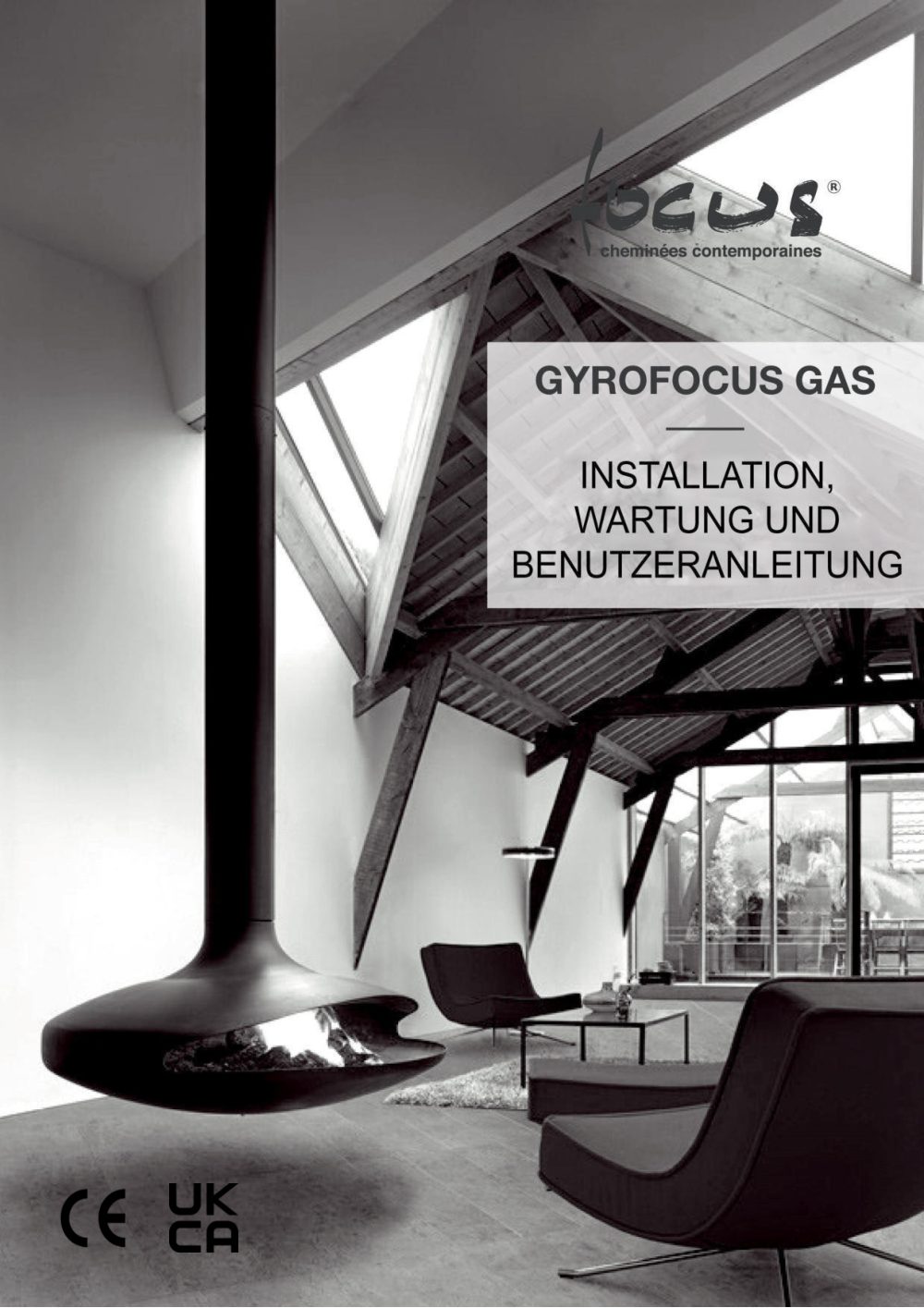 Bedienungsanleitung: Gyrofocus Gas – Installations- und Bedienungsanleitung